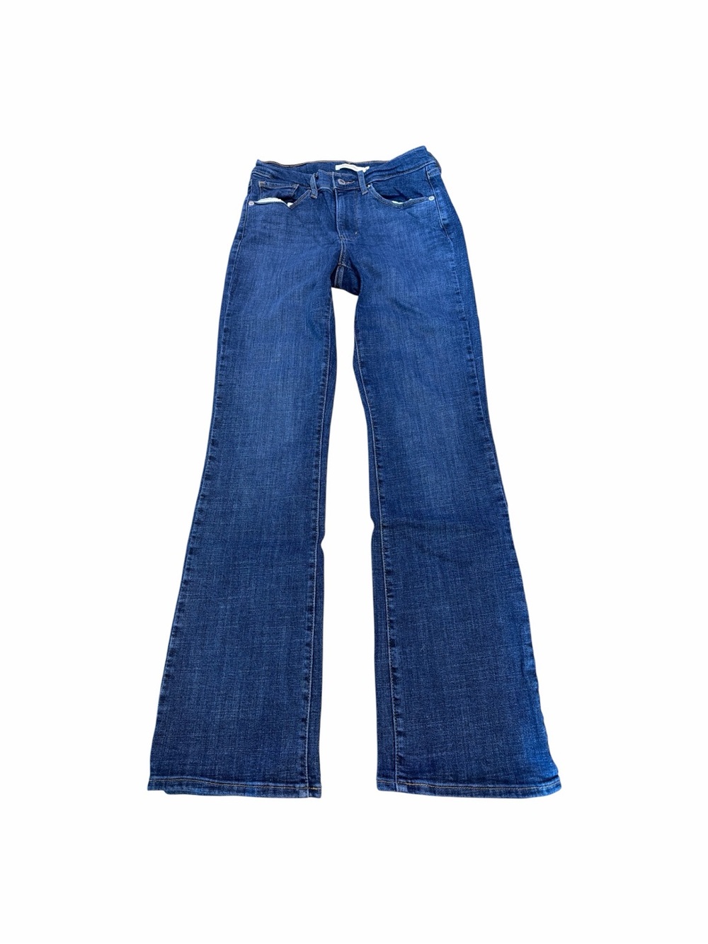 Y2K Low Rise Flare Levi’s 4M Jeans W27 L32 Dark Wash